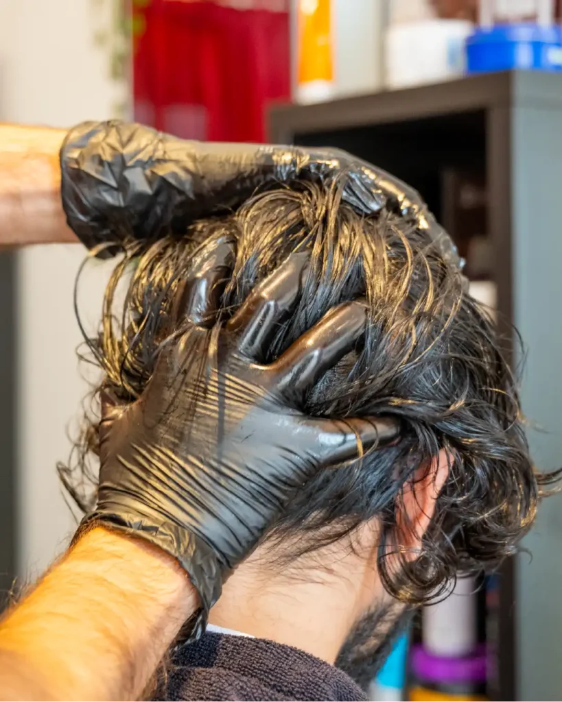RosemaryTherapy_April26-16 Rosemary hair therapy treatment at Haircraft Masters